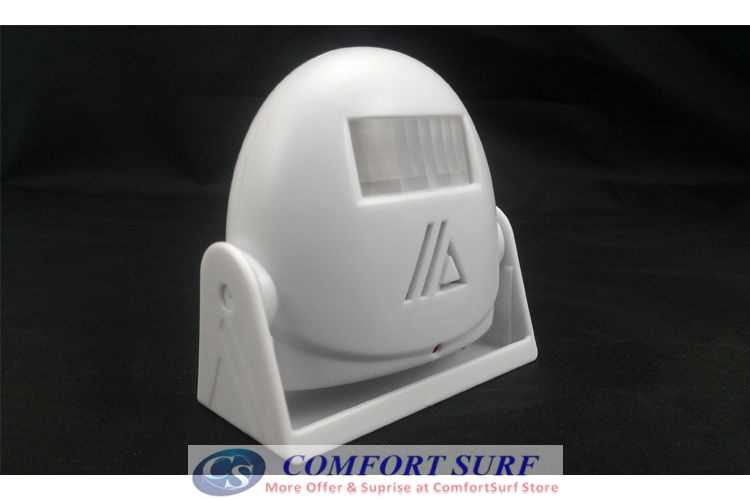 New Intelligent Wireless IR Motion Sensor Welcome Doorbell Door Bell-5301